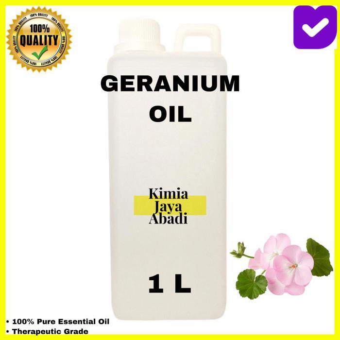 Geranium essential oil / Minyak atsiri geranium 1 Liter MURNI