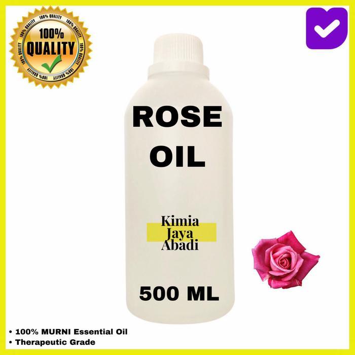 Pure Rose Essential Oil / Rose Oil / Minyak Atsiri Mawar 500 ML MURNI