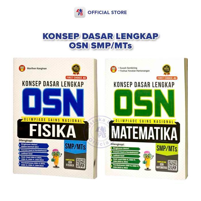 Buku OSN SMP Mts / Konsep Dasar Lengkap OSN Matematika Fisika SMP/MTs / YRAMA WIDYA - YW
