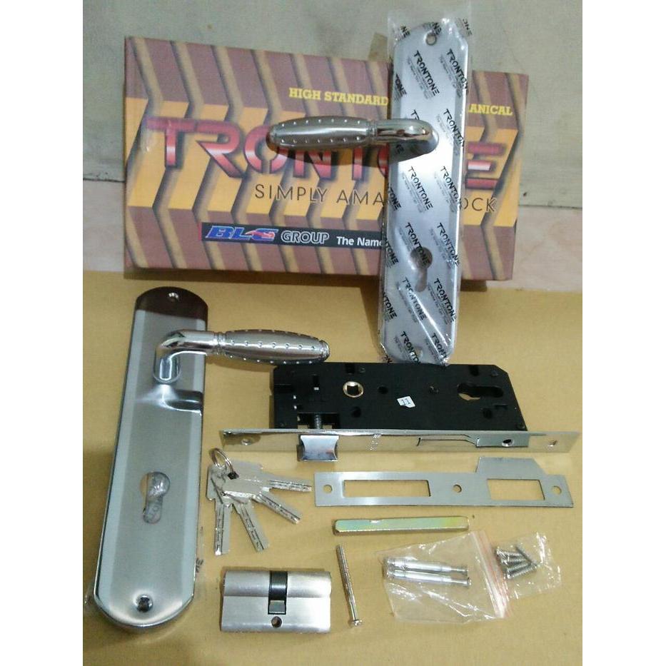 1 Set Kunci Pintu Besar Trontone T91 Np Handle Pintu Bellucci