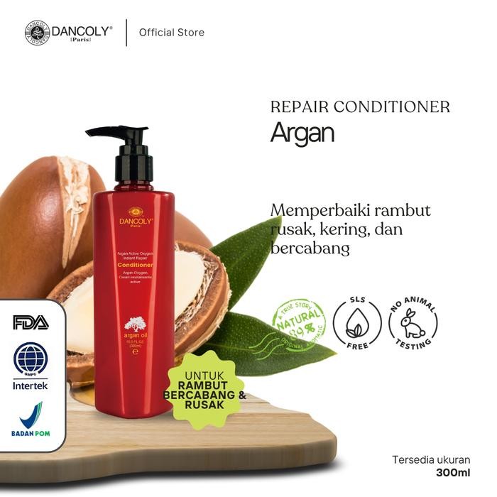 BERKUALITAS Dancoly Argan Instant Repair Conditioner for Dry Damaged Hair Conditioner Argan untuk