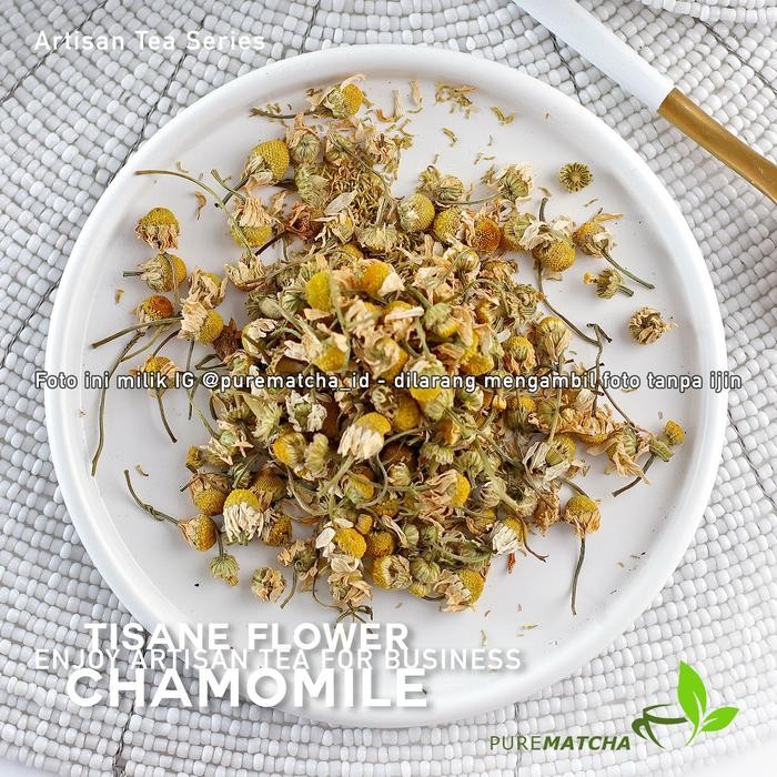

ARTISAN TEA TISANE - PURE CHAMOMILE 50GR TEH BUNGA CHAMOMILE FLOWER