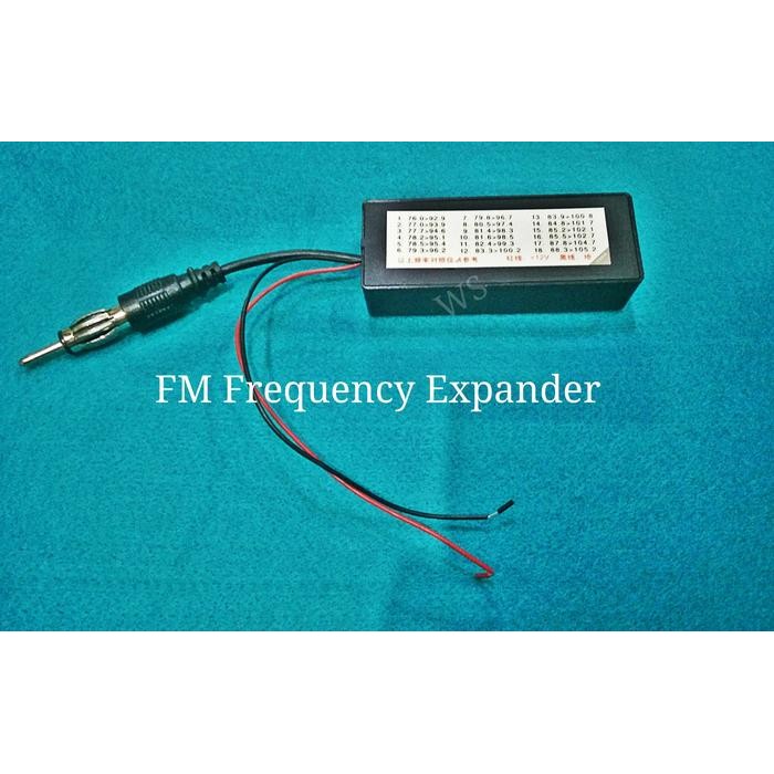 Inc Ppn- Fm Frequency Expander Untuk Headunit Mobil Build Up Jepang Grab/Gosend