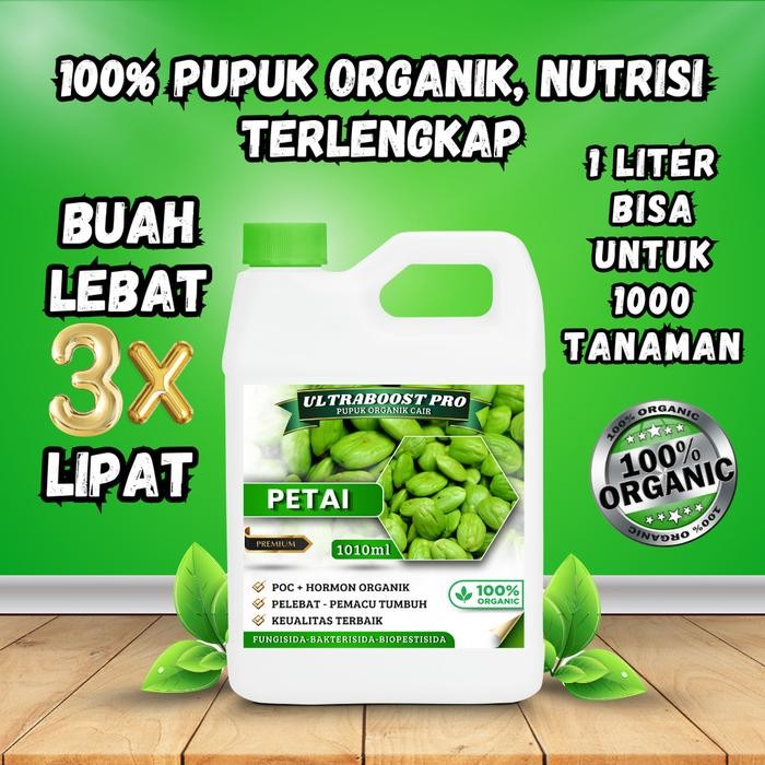 

Promo Pupuk Organik Cair Ultraboost Pro Khusus Tanaman Petai - Nutrisi Lengkap Untuk Hasil Panen