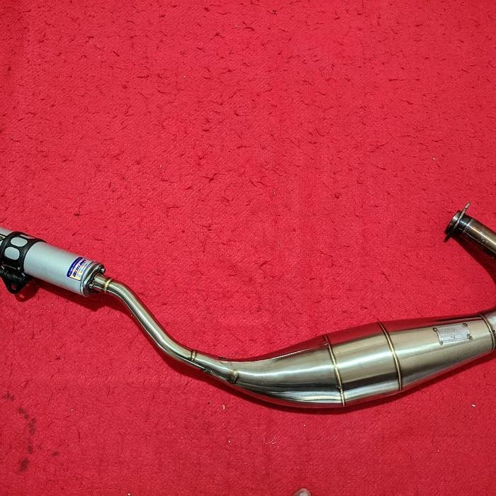 TERLARIS Kenalpot botuna type cobra chember uk40, 5 set postep belakang ktr READY STOCK