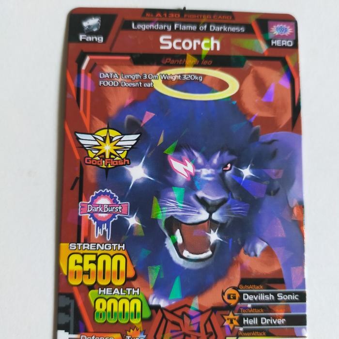 Kartu Animal Kaiser Scorch