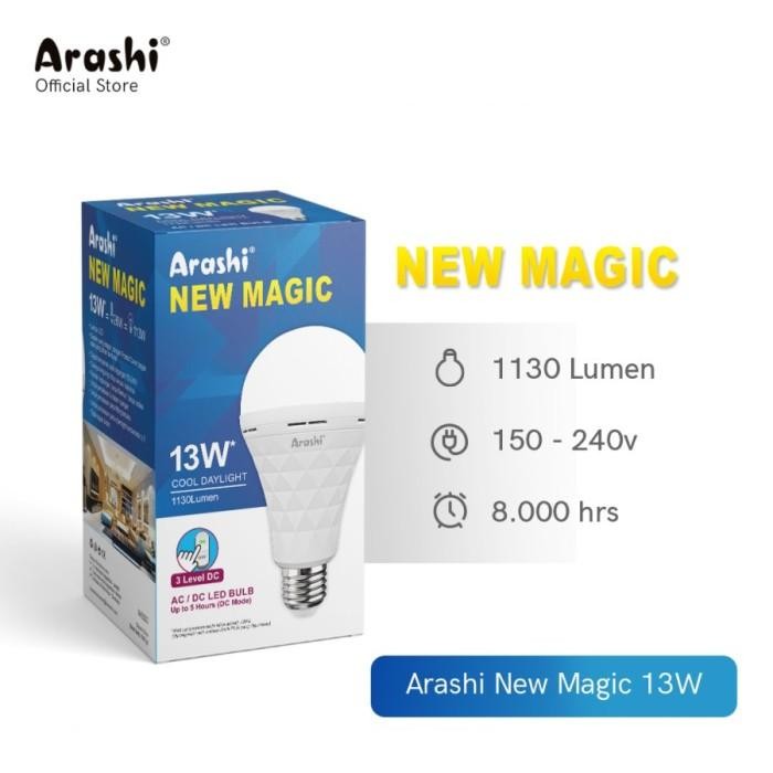 Lampu LED emergency Arashi 13 watt 13w