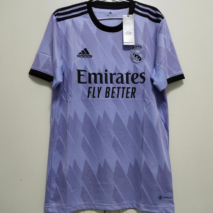 jersey original real madrid 22/23 away bnwt best seller