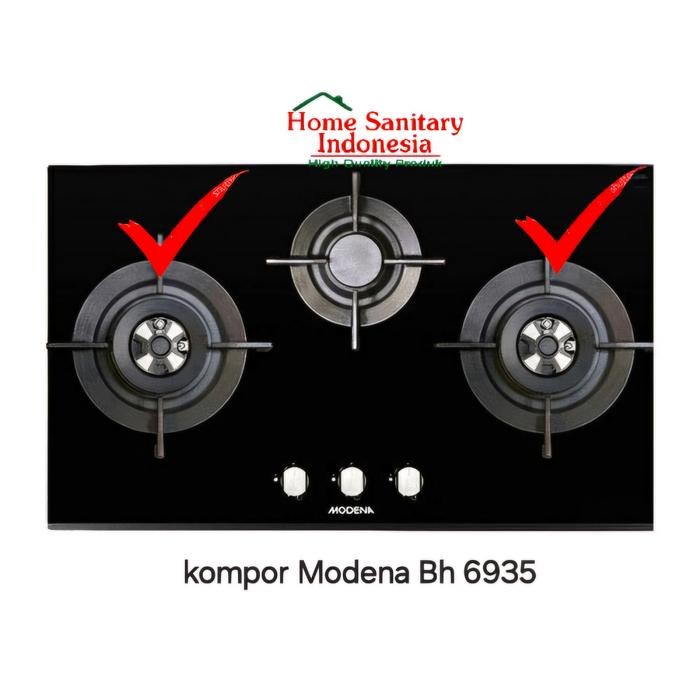 Sparepart Modena Burner Bh 6935 Lf / 6725 Lf / Busi Pemantik / Ignition Pin Kompor Gas Tanam Modena