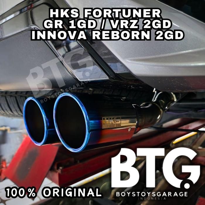 Knalpot Hks Fortuner Gr Vrz Trd Hks Legamax Innova Reborn Plug N Play