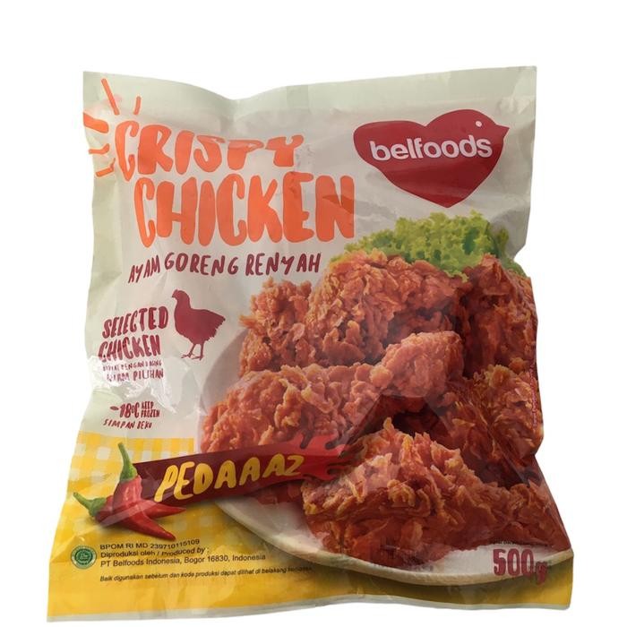 

Pilihan- Belfoods Ayam Goreng Renyah Pedas 500Gr