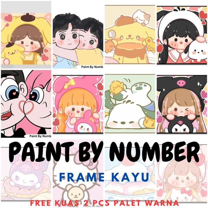 

Pilihan- Paint By Number Kanvas Lukis Canvas Diy Painting Part 2