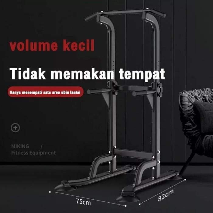 MULTIFUNGSI POWER TOWER ADJUSTABLE HEIGHT PULL UP STATION PULL UP BAR