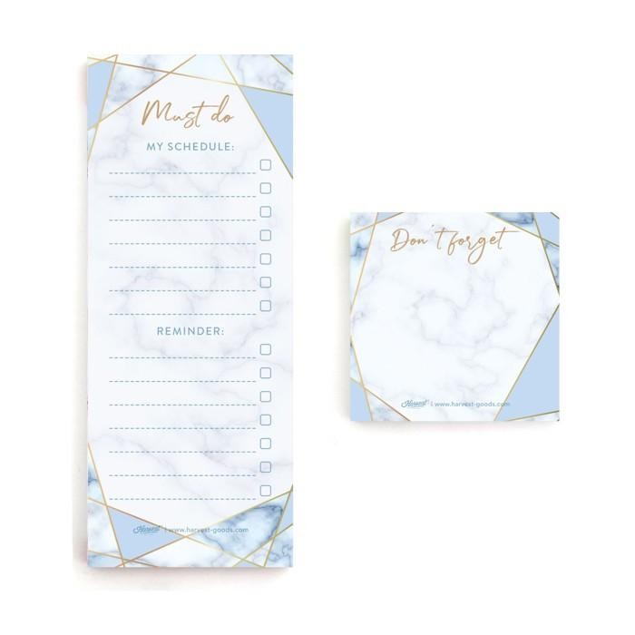 

BUY 3 GET 4 To Do List / Memo Harvest Daily Essential Blooming Day