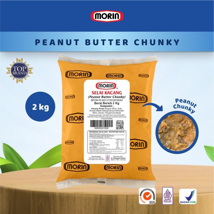 

Pilihan- Morin Peanut Butter Chunky 2Kg