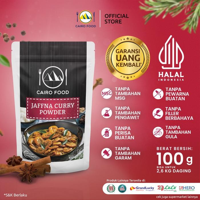 

TERMURAH Bumbu Kari Jaffna Seasoning 100 gr - Co Food READY STOCK