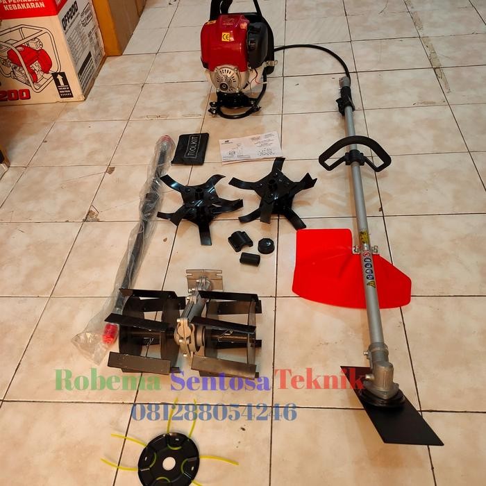 Termurah Mesin Potong Rumput Multifungsi 4 Tak Honda Mollar Gx35 4 Mata Pisau Terlariss !!