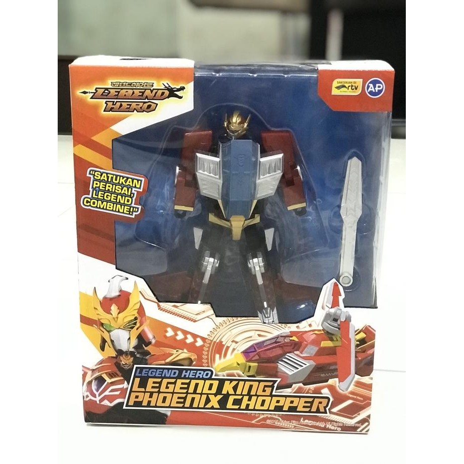 Legend Hero Legend King Tiger Dragon Phoenix Chopper Original Robot