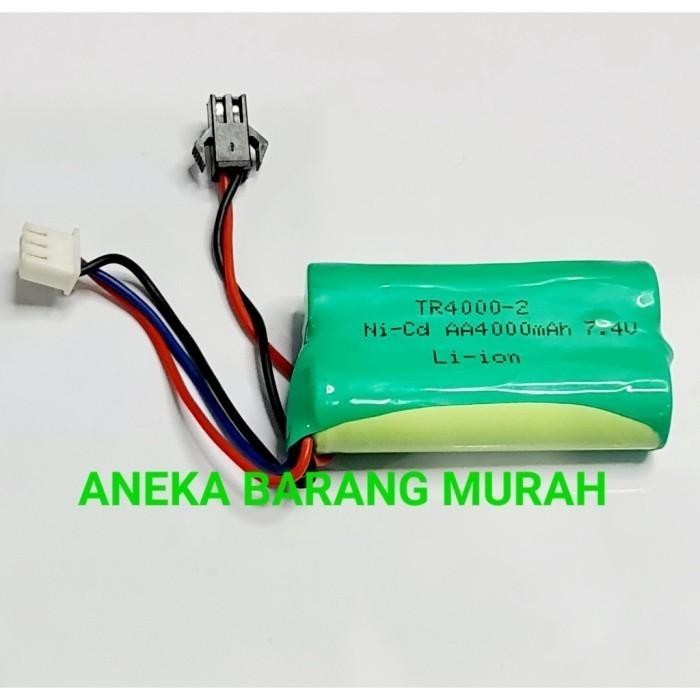 Pilihan- Baterai Li-Ion 7.4V 2S Aa 4000Mah Ni-Cd Sm 2 Wpl B16 B36 D12 C34 C24