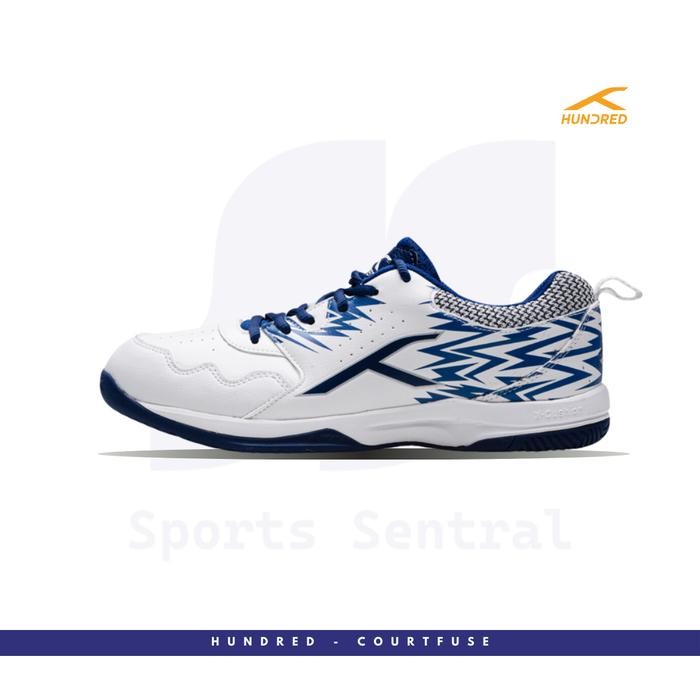 Terbaik Hundred Sepatu Sport Pria Tennis Courtfuse Original 100% Ori