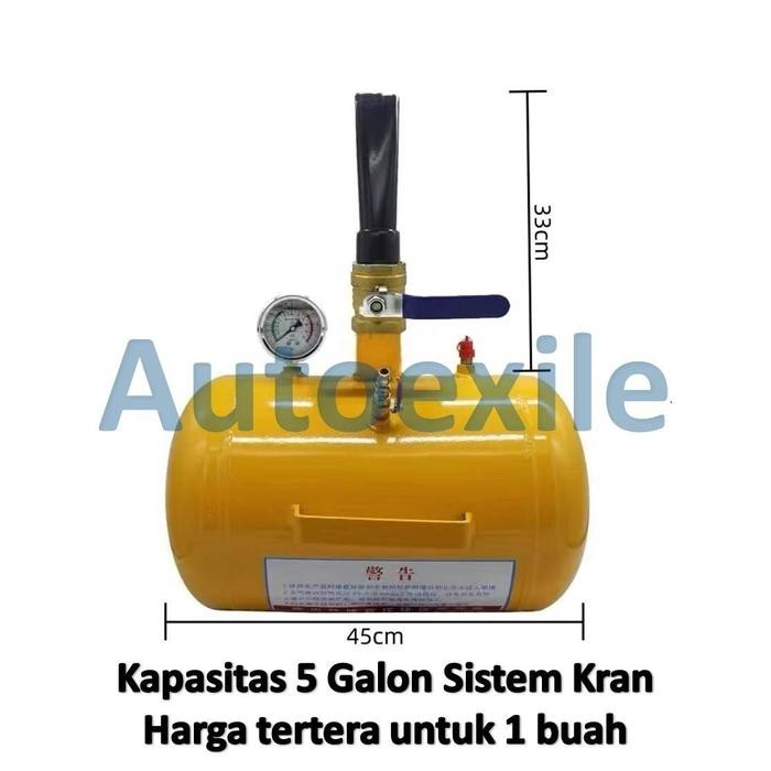 Bazooka Tembak Angin Ban Mobil 5 Galon Model Kran - Basoka Bazoka Tire Tyre Bead Seater Air Booster