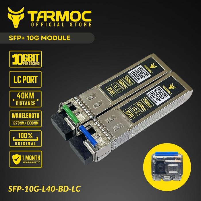 Tarmoc SFP-10G-L40-BD-LC SFP+ 10G BIDI 40KM LC SFP+ 10G 40KM Single Mode