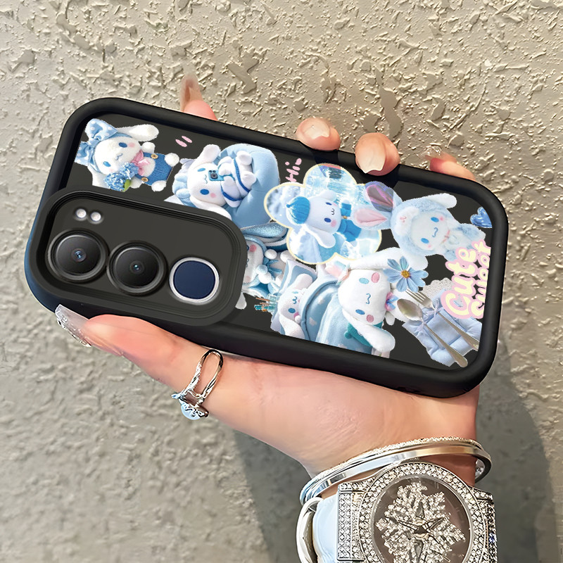 Casing Hp Untuk VIVO Y19s Y29 5G Y19s Pro Case Boneka Biru Softcase Silikon Kesing Rasakan mesin tel