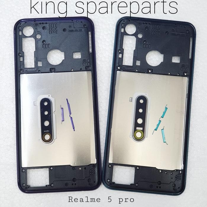 Pilihan- Bezzel Bazel Bezel Tulang Mesin Tengah Realme 5 Pro Original