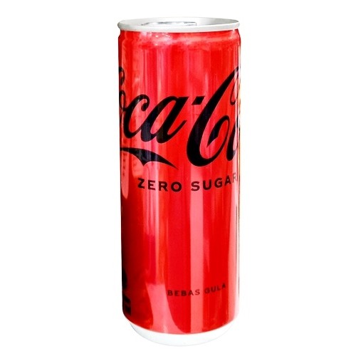 

S47089 COCA COLA ZERO SUGAR MINUMAN SODA 250ML CAN MAJU BERSAMA (20250910)