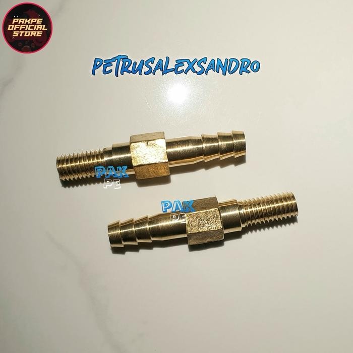 BAUT NEPEL OIL COOLER CRANKCASE/HEAD NEPEL OIL CRANKCASE KUNINGAN