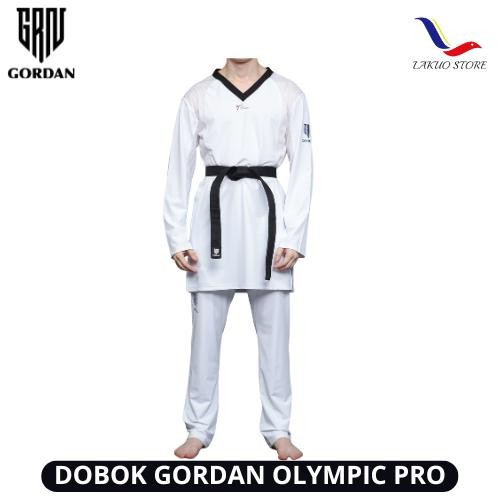 Dobok Gordan Olympic Pro 1 / Dobok Olympic / Dobok Taekwondo Gordan / Seragam Taekwondo / Seragam