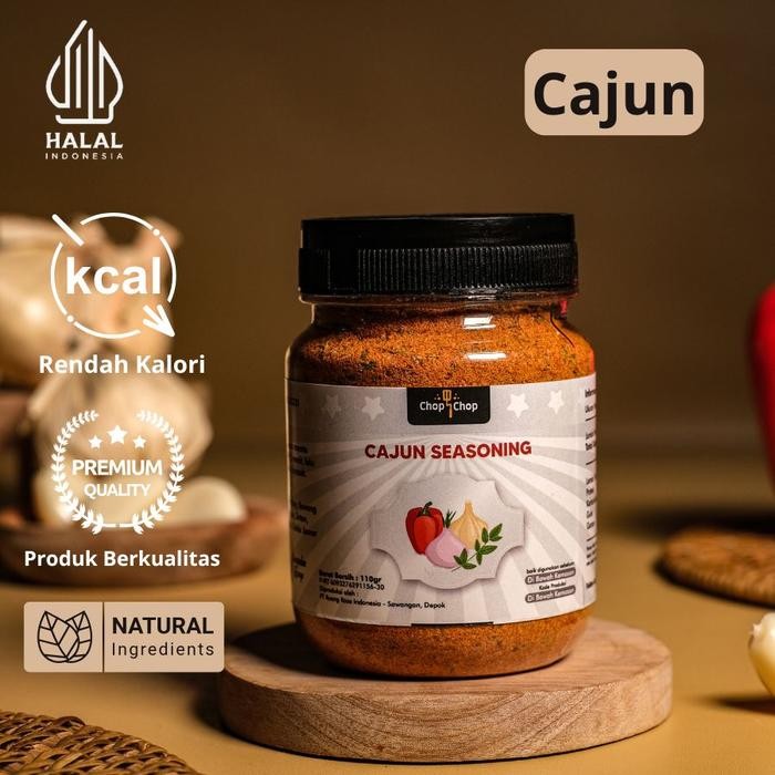 

Stok Baru ChopChop Cajun Seasoning Bumbu Marinasi Satset Rendah Kalori 100g
