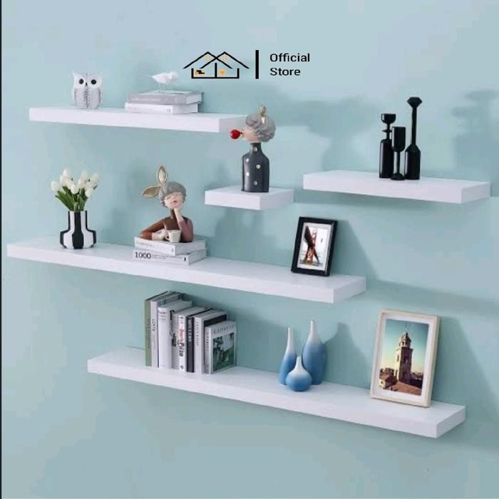 

New Rak dinding minimalis Multifungsi FREE PAKU PEMASANGAN tahan lama