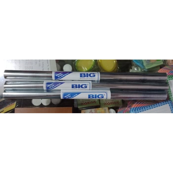 

New Sampul Buku Boxy BIG Mika Rol Transparan 34 cm