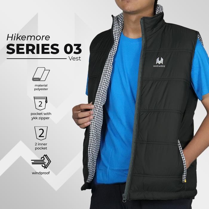 Eiger Sport - Rompi Motor Pria Casual Vest 03 Original