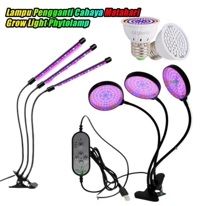 Lampu Pengganti Sinar Matahari Tanaman Dalam Ruangan UV Grow Light