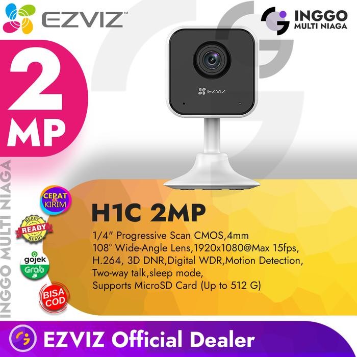 Ezviz H1c Smart Home Wifi IP Camera Indoor CCTV Type C Wireless Portable IPCam
