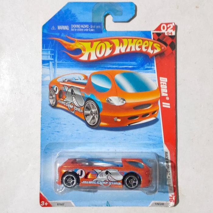 Pilihan- Hotwheels Hot Wheels Deora Ii Orange 2010 Race World Rare