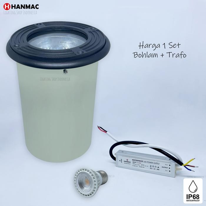 Lampu kolam lampu lantai Ip68 waterproof Hanmac premium