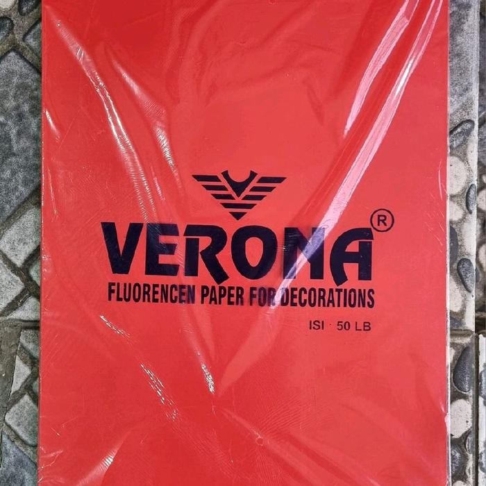 Karton asturo merah 1pak isi 50 lembar