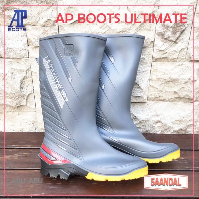 Compass - Sepatu Boots Boots 2015 Orange Abu-Abu Hijau Ultimate 3.0 Safety Boots D Bahan Tebal,