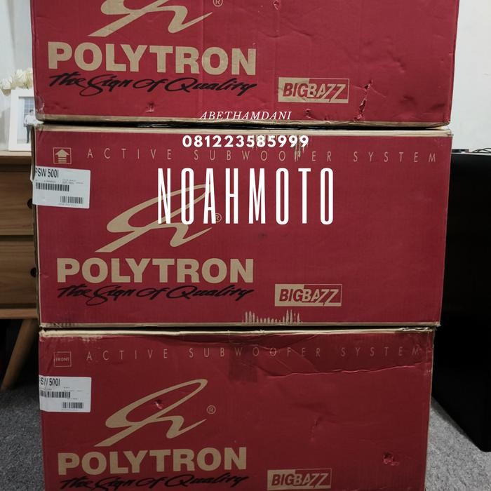 Ready Subwoofer Polytron PSW 500i NEW