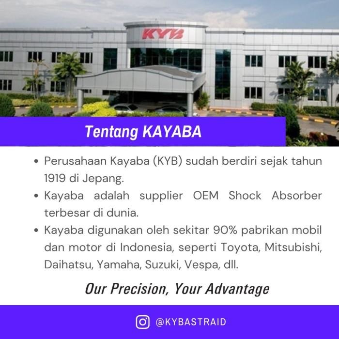 SHOCKBREAKER MOTOR KYB ZETO TABUNG SUBTANK MIO FINO XEON