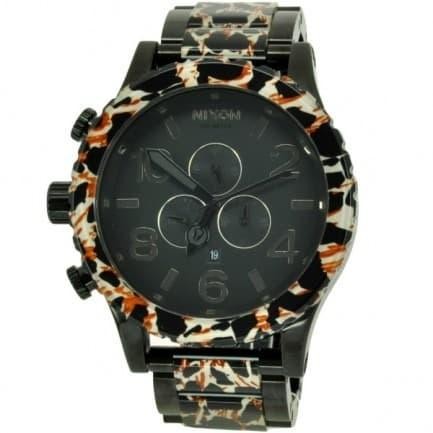 Nixon A0831153 51-30 Chrono All Black / Leopard