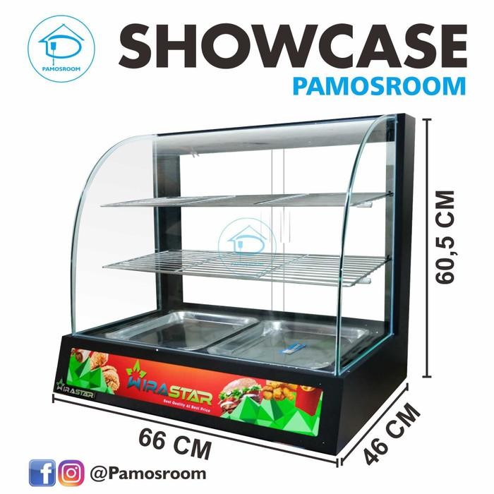 Lemari Penghangat Makanan - Showcase Food Warmer - Display Showcase