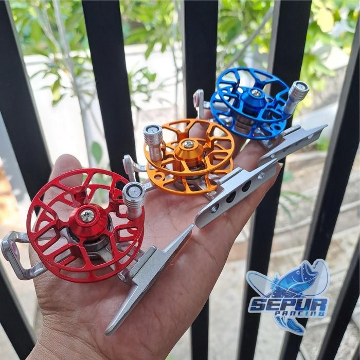 PJS REEL Pancing Tokos Full Metal Reel Tokos FD50 Ringan dan Kuat