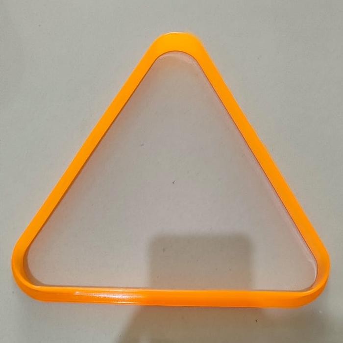 PJS Triangle billiard ball rack atau segitiga bola billiard kecil