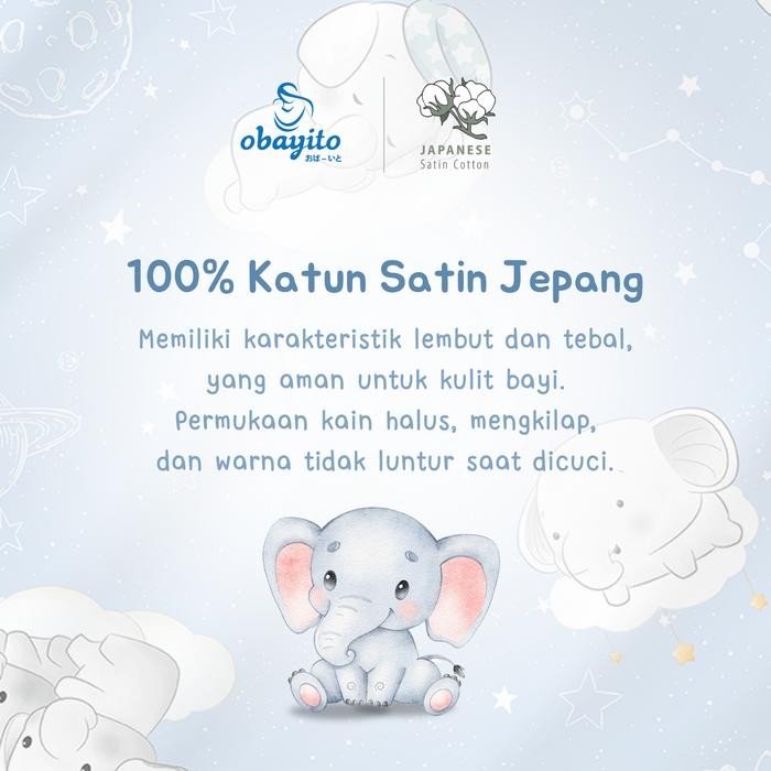 Obayito Gendongan Sling Bayi - Gendongan Bayi Samping
