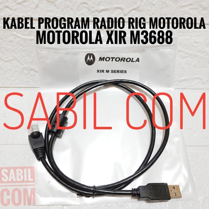 Kabel Program Radio Rig Motorola Xir M3688