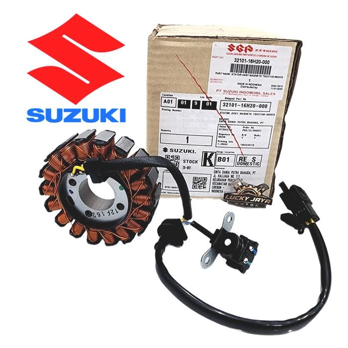 Spul spol stator spool Shogun 125 FL Fi injeksi 32101-16H20-000 Ori